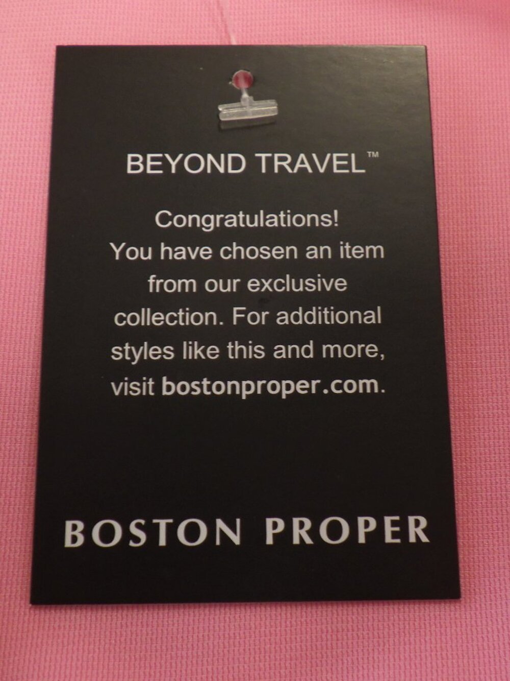 Boston Proper Beyond Travel Top NWT - Picture 4 of 6